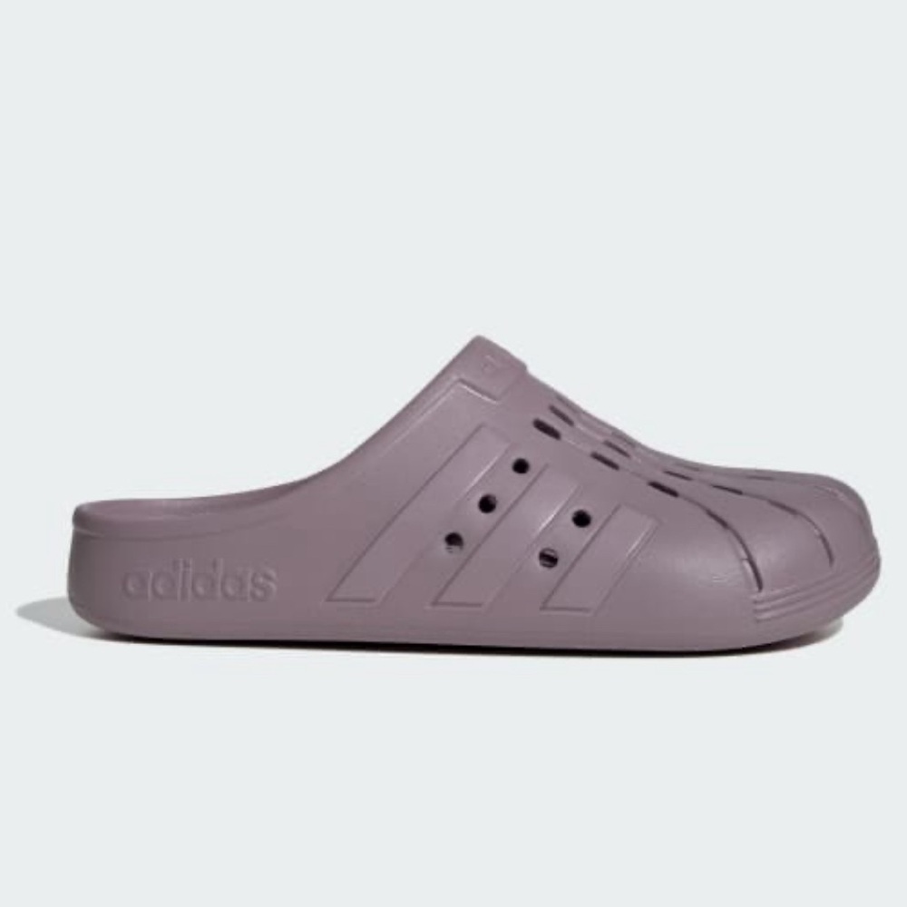 Adidas Adilette Clogs Sandals Slides Preloved Fig Unisex
